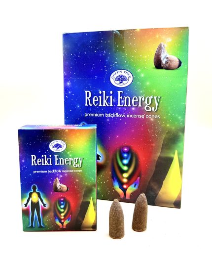 Reiki Energy Backflow Incense Cones